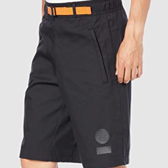 Adidas GP0837 OS Shorts Black w/ Built in Orange Belt ( XL )